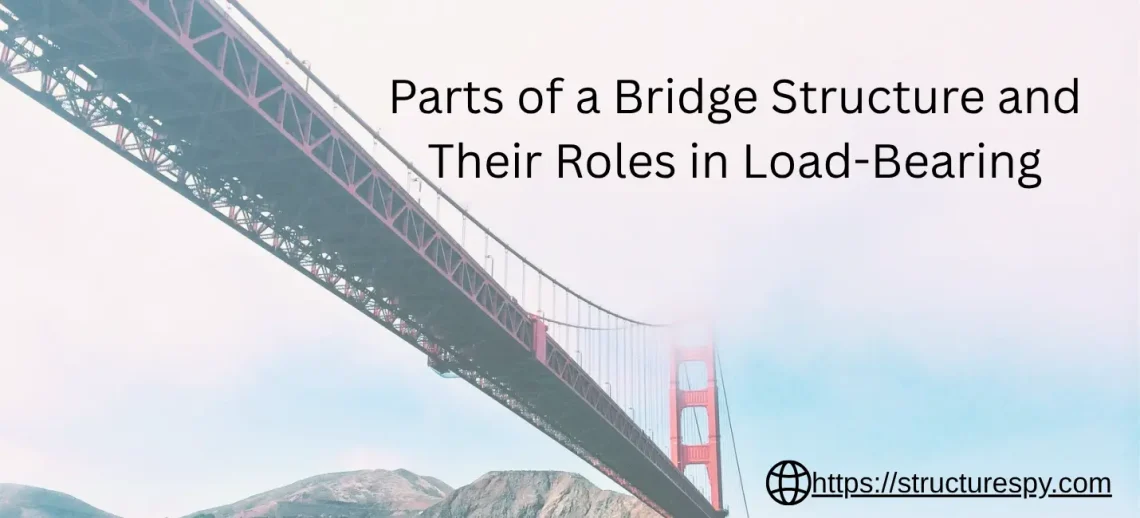 parts of a bridge structure​