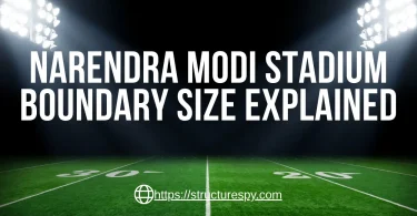 narendra modi stadium boundary size