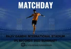 rajiv gandhi international stadium ipl records 2023