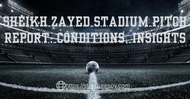 sheikh zayed stadium pitch report​